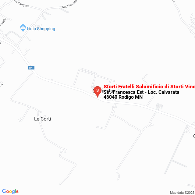 apri la mappa di Storti Fratelli Salumificio di Storti Vincenzo e Celestino Snc