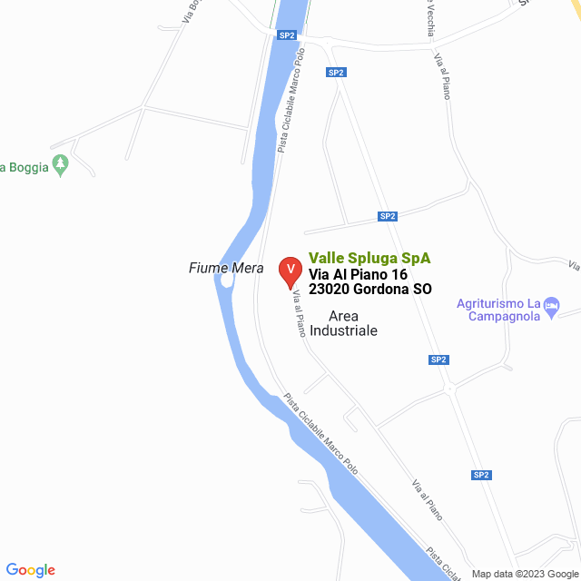 apri la mappa di Valle Spluga SpA