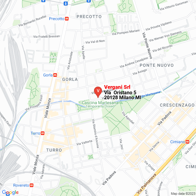 apri la mappa di Vergani Srl