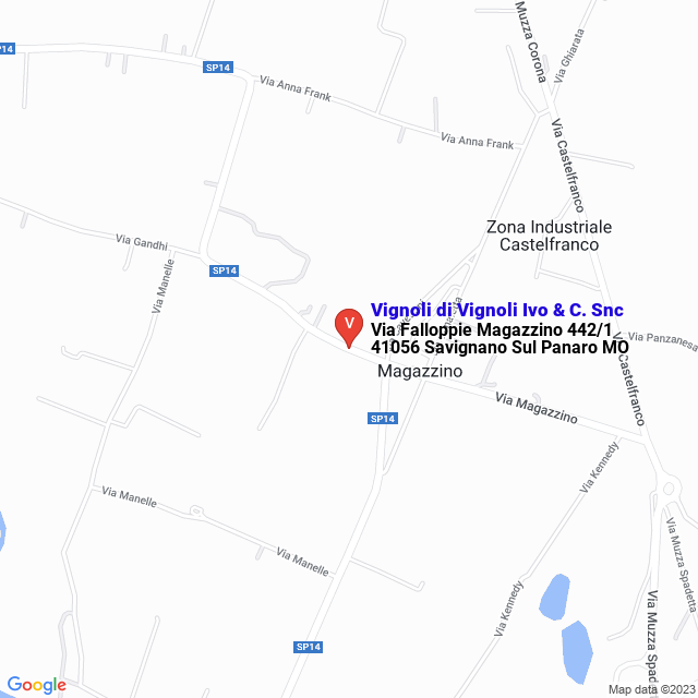 apri la mappa di Vignoli di Vignoli Ivo & C. Snc