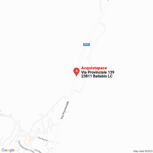 apri la mappa di Acquistapace