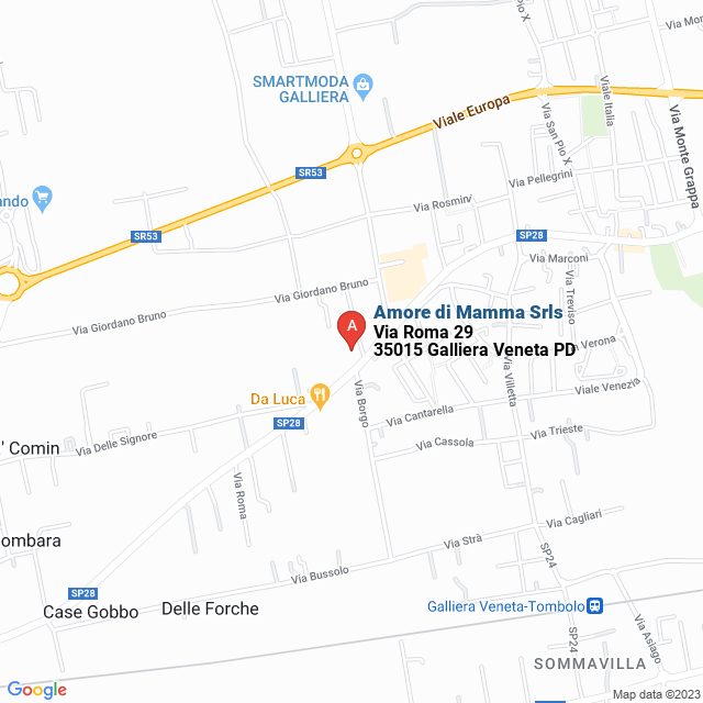 apri la mappa di Amore di Mamma Srls
