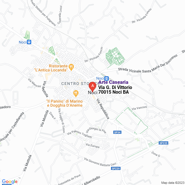 apri la mappa di Arte Casearia