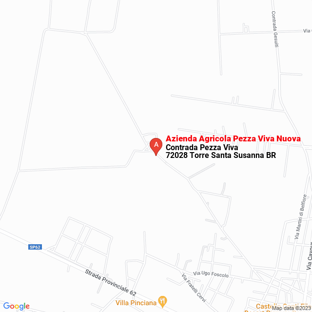 apri la mappa di Azienda Agricola Pezza Viva Nuova