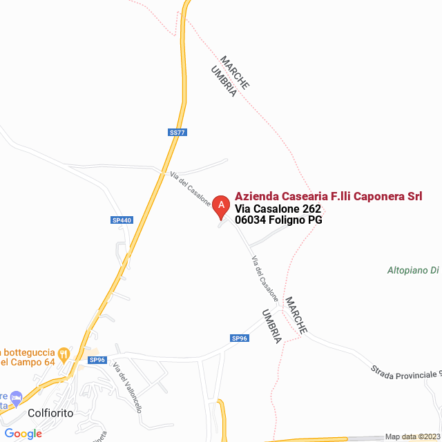 apri la mappa di Azienda Casearia F.lli Caponera Srl