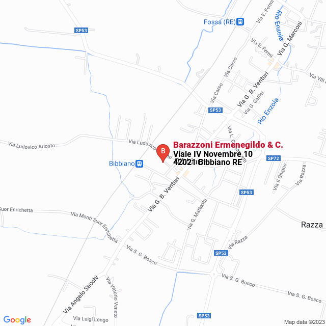 apri la mappa di Barazzoni Ermenegildo & C.