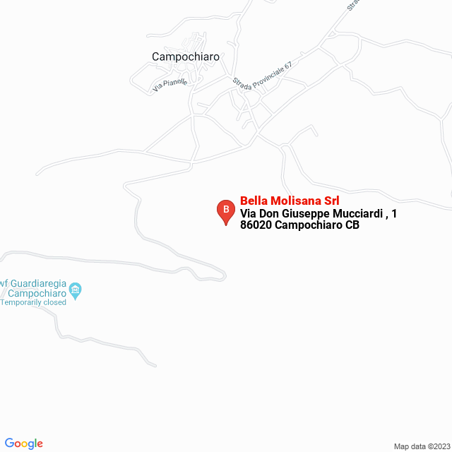 apri la mappa di Bella Molisana Srl