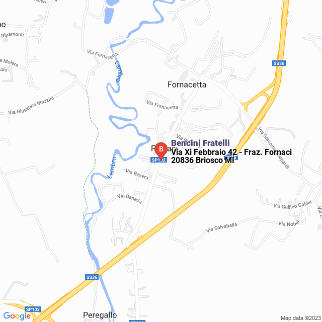 apri la mappa di Bencini Fratelli