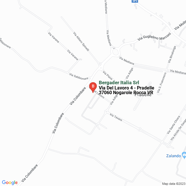 apri la mappa di Bergader Italia Srl