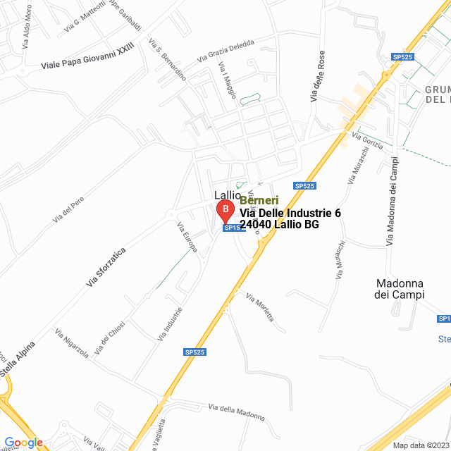 apri la mappa di Berneri