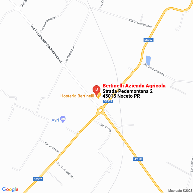 apri la mappa di Bertinelli Azienda Agricola