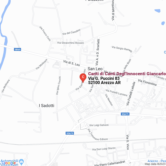 apri la mappa di Canti di Canti Degl‘Innocenti Giancarlo & C. Sas