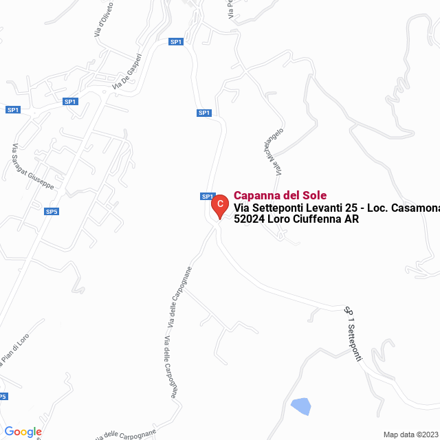 apri la mappa di Capanna del Sole