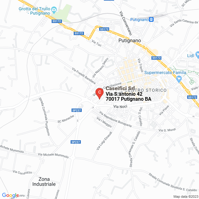 apri la mappa di Caseifici Srl