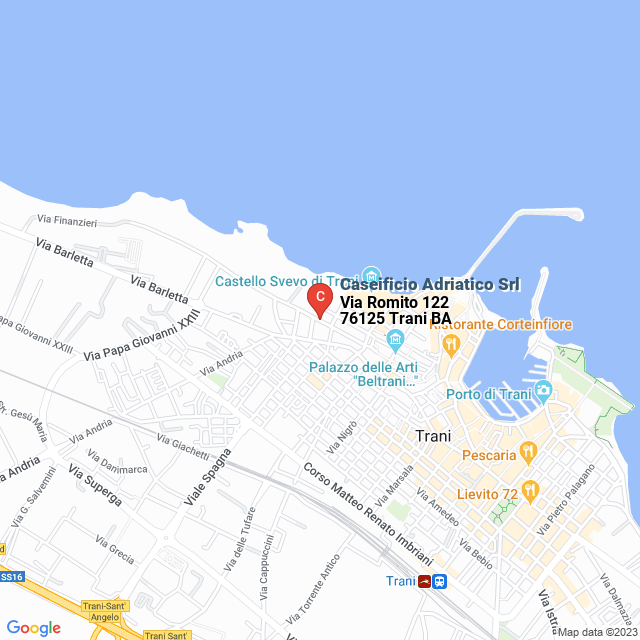 apri la mappa di Caseificio Adriatico Srl