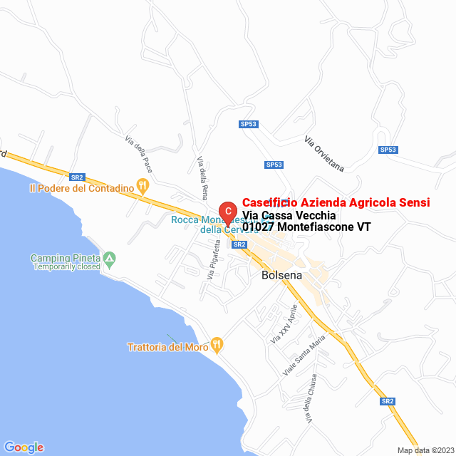 apri la mappa di Caseificio Azienda Agricola Sensi
