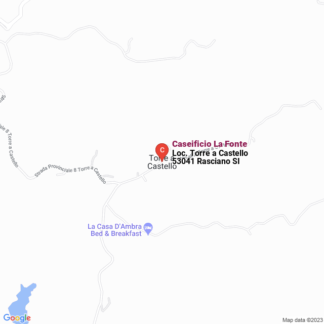 apri la mappa di Caseificio La Fonte