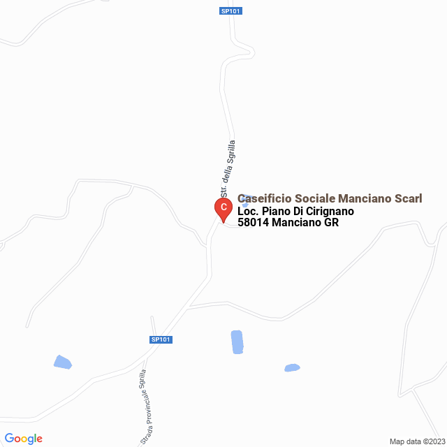 apri la mappa di Caseificio Sociale Manciano Scarl
