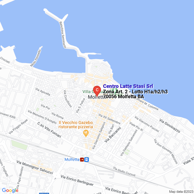 apri la mappa di Centro Latte Stasi Srl