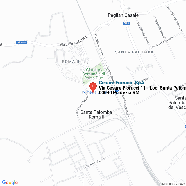 apri la mappa di Cesare Fiorucci SpA