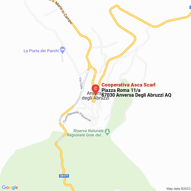 apri la mappa di Cooperativa Asca Scarl
