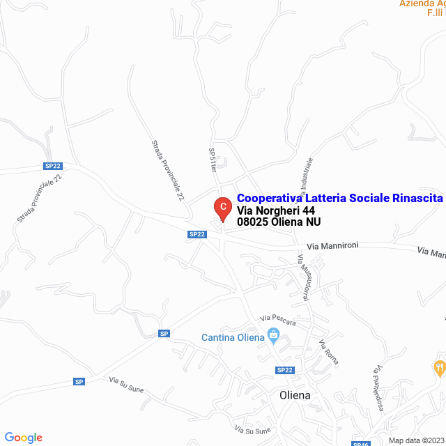 apri la mappa di Cooperativa Latteria Sociale Rinascita Scarl