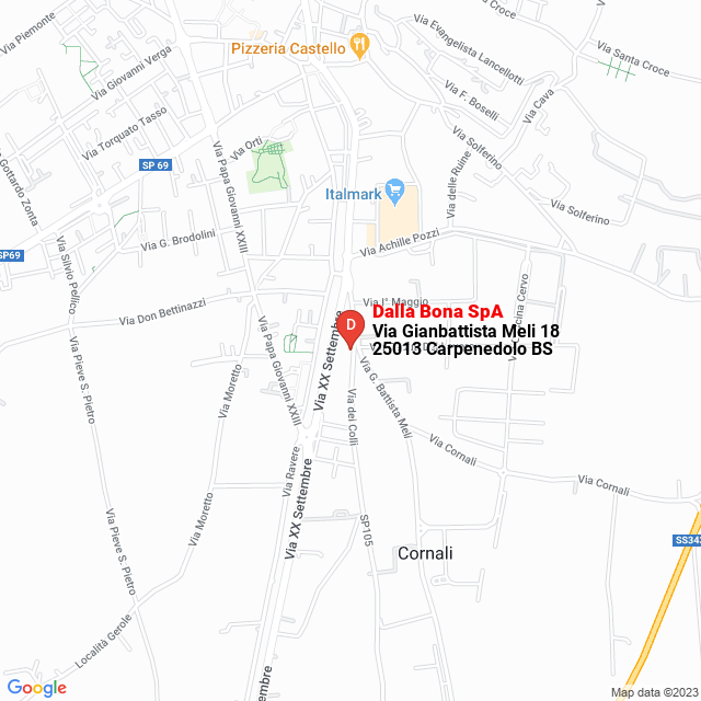 apri la mappa di Dalla Bona SpA