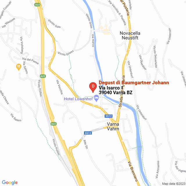 apri la mappa di Degust di Baumgartner Johann