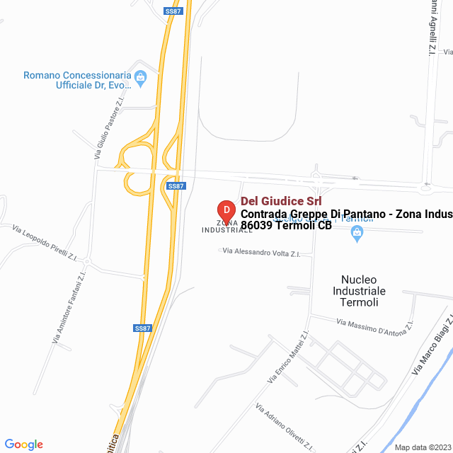 apri la mappa di Del Giudice Srl