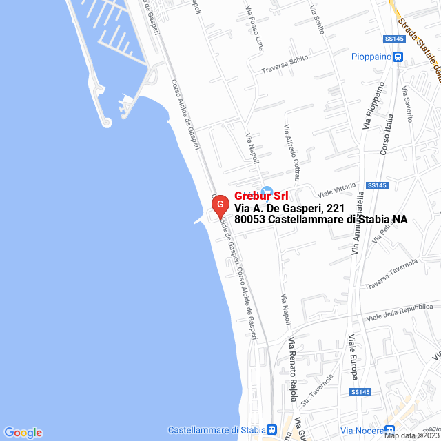 apri la mappa di Grebur Srl