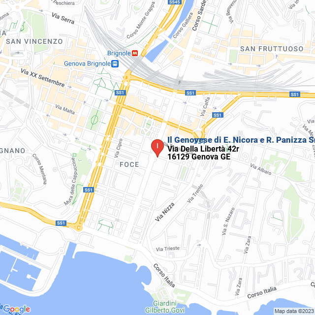 apri la mappa di Il Genovese di E. Nicora e R. Panizza Snc