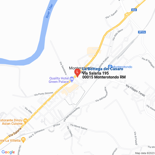 apri la mappa di La Bottega del Casaro