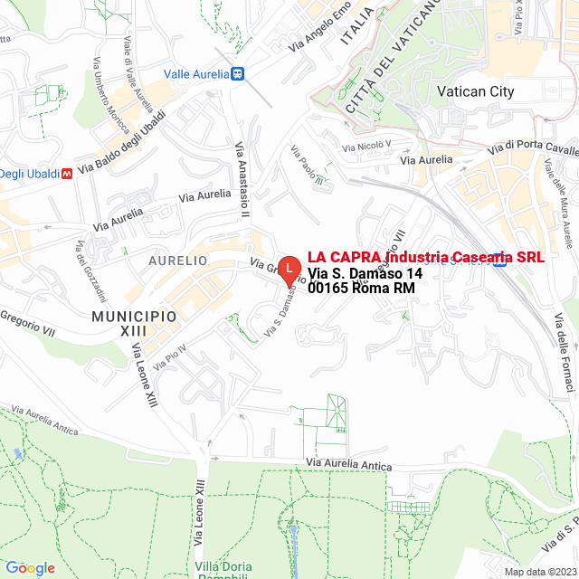 apri la mappa di LA CAPRA Industria Casearia SRL