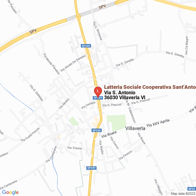 apri la mappa di Latteria Sociale Cooperativa Sant‘Antonio Scarl