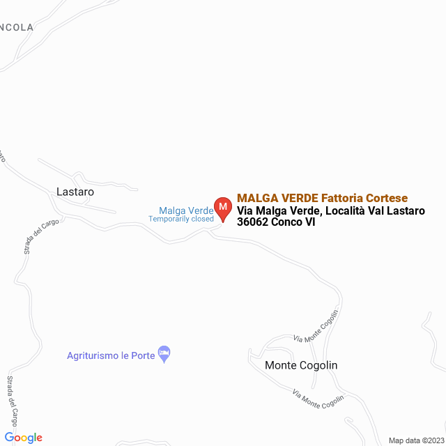 apri la mappa di MALGA VERDE-Fattoria Cortese