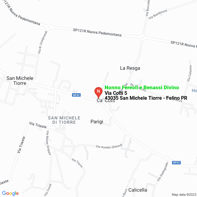 apri la mappa di Nonno Fereoli e Benassi Divino