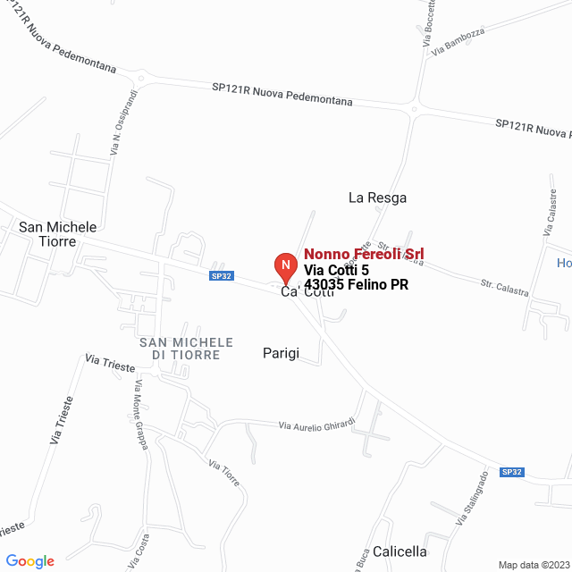 apri la mappa di Nonno Fereoli Srl