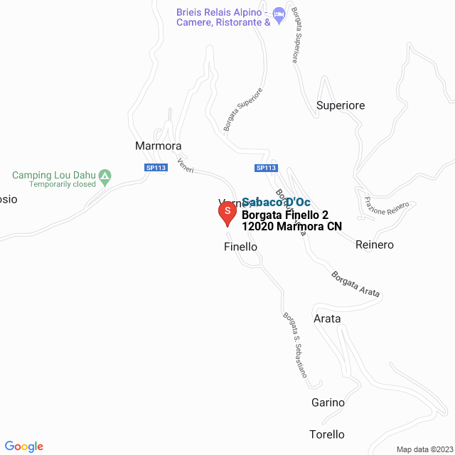 apri la mappa di Sabaco D‘Oc