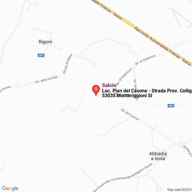 apri la mappa di Salcis