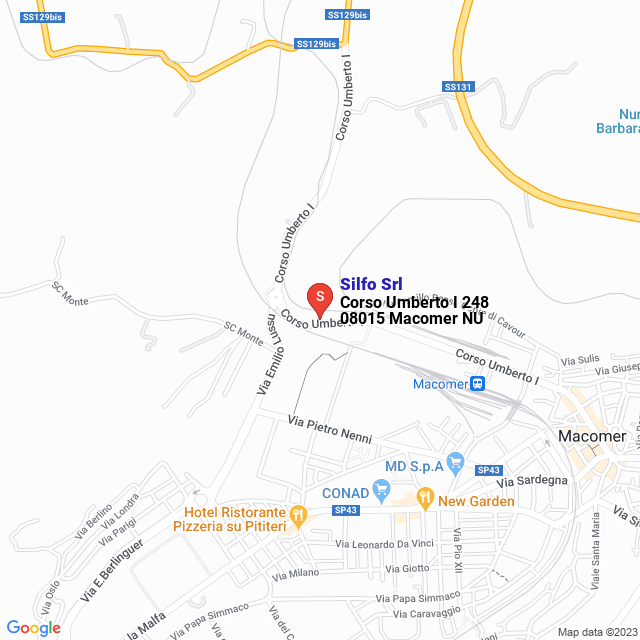 apri la mappa di Silfo Srl