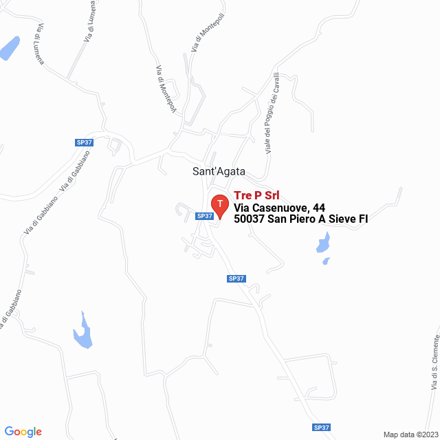 apri la mappa di Tre P Srl