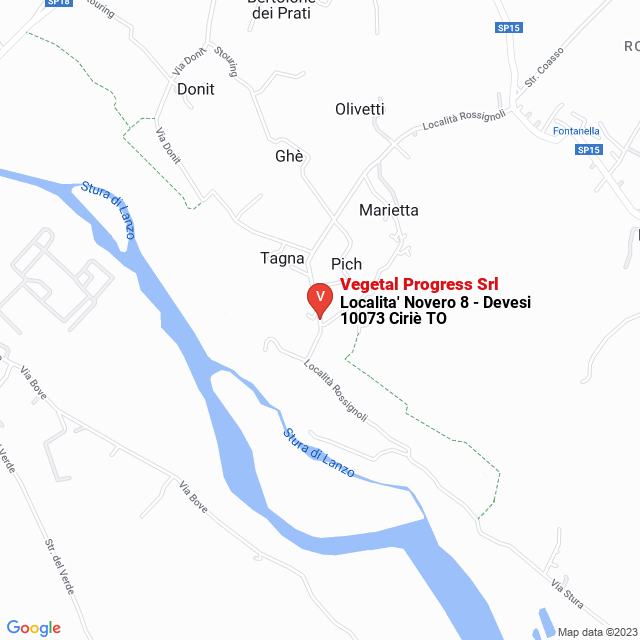 apri la mappa di Vegetal-Progress Srl