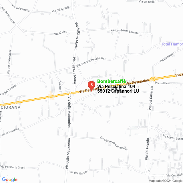 apri la mappa di Bombercaffè