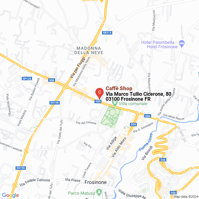 apri la mappa di Caffè Shop