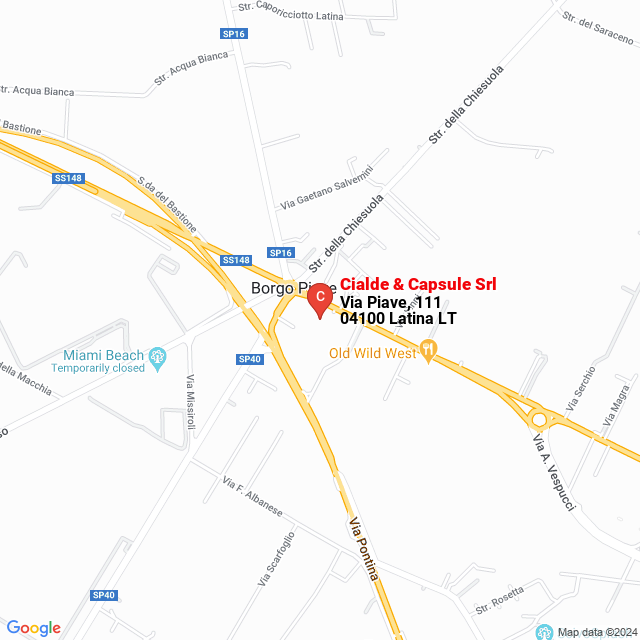 apri la mappa di Cialde & Capsule Srl