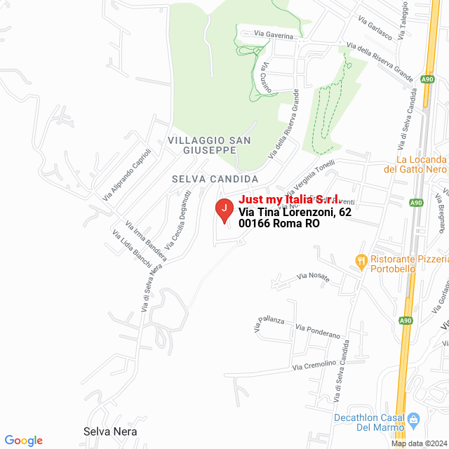 apri la mappa di Just my Italia S.r.l.