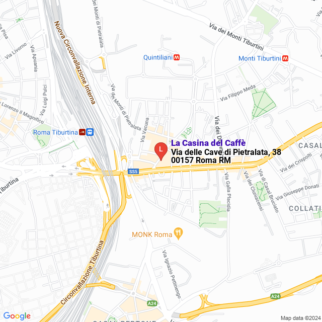 apri la mappa di La Casina del Caffè