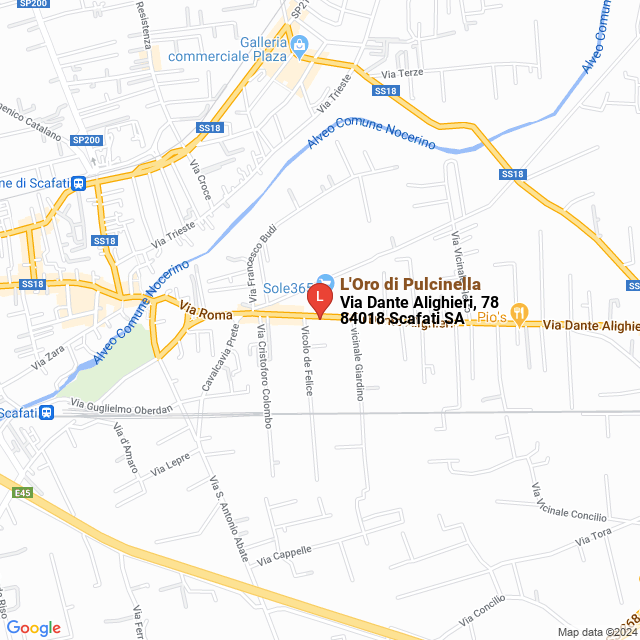 apri la mappa di L‘Oro di Pulcinella