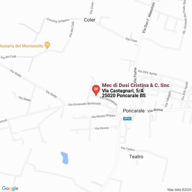 apri la mappa di Mec di Dusi Cristina & C. Snc