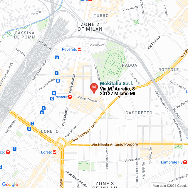 apri la mappa di Mokitalia S.r.l.